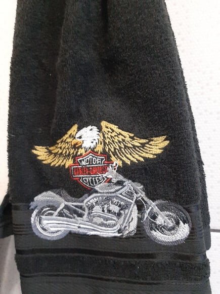 Toalha motocycle