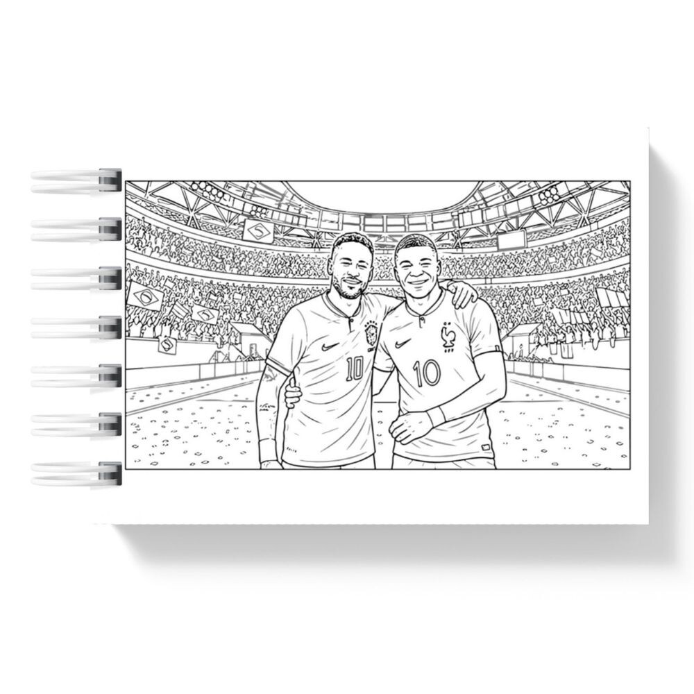 Livro de Colorir Copa do Mundo