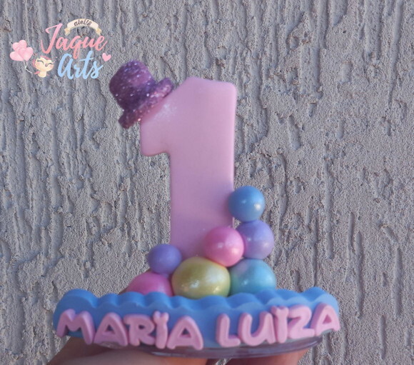 Vela Personalizada Biscuit