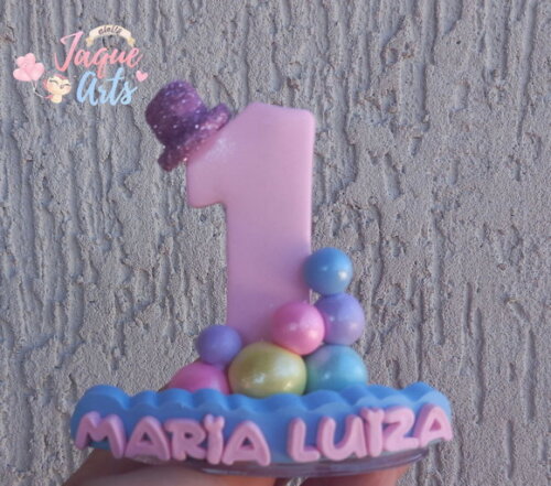 Vela Personalizada Biscuit