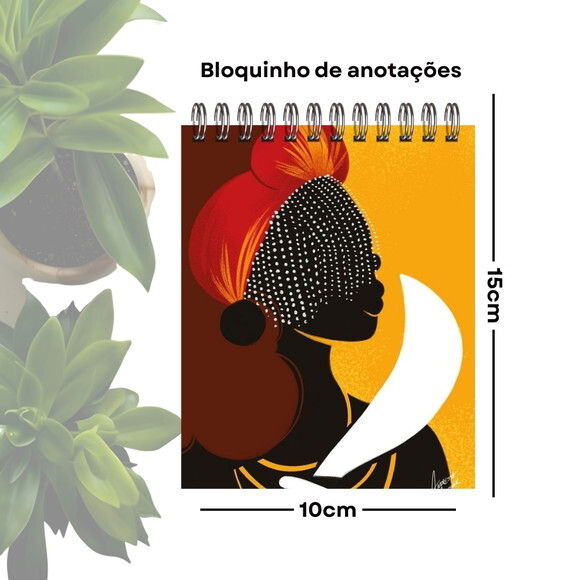 Bloquinho de Anotações Personalizado A6 - Orixá Iansã