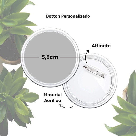 Botton Alfinete Orixá Obaluaê - Broche Personalizado