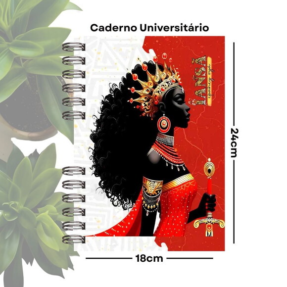 Caderno de Giras - Orixá Iansã (tamanho Universitário)