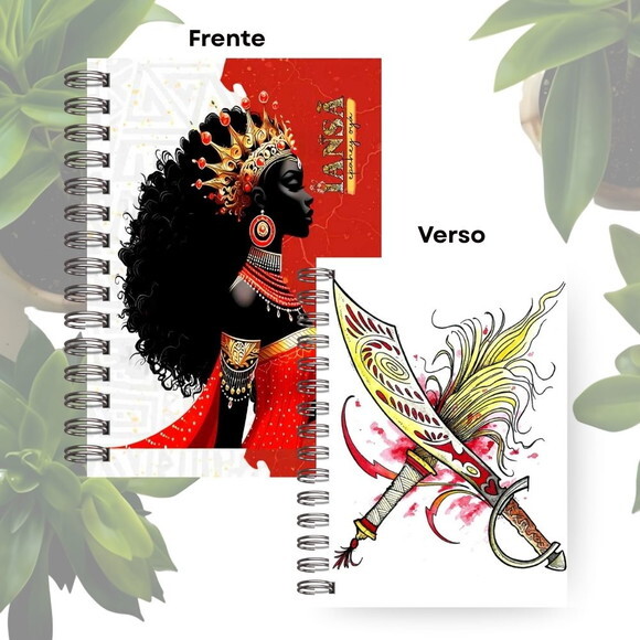 Caderno de Giras - Orixá Iansã (tamanho A5)
