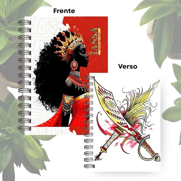 Caderno de Giras - Orixá Iansã (tamanho Universitário)