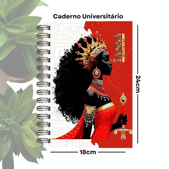 Caderno de Giras - Orixá Iansã (tamanho Universitário)