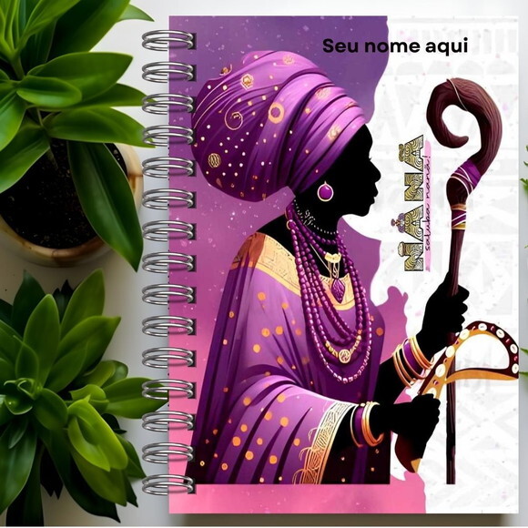 Caderno de Giras - Orixá Nanã (tamanho A5)
