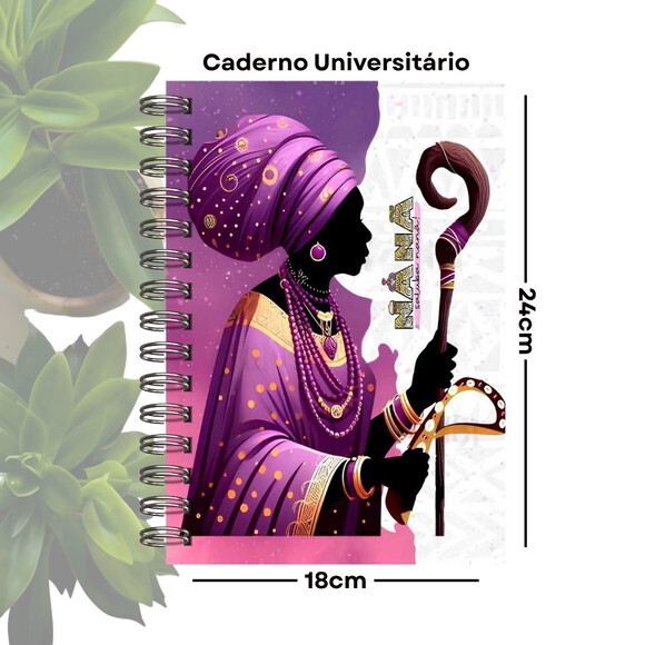 Caderno de Giras - Orixá Nanã (tamanho Universitário)