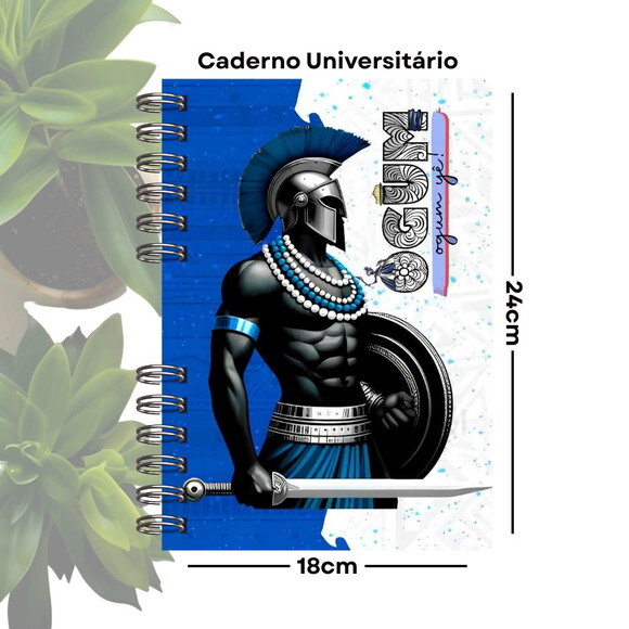 Caderno de Giras - Orixá Ogum (tamanho Universitário)