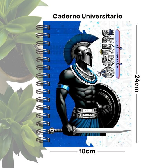 Caderno de Giras - Orixá Ogum (tamanho Universitário)
