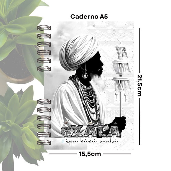 Caderno de Giras - Orixá Oxalá (tamanho A5)