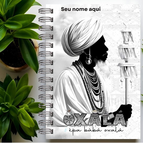 Caderno de Giras - Orixá Oxalá (tamanho A5)