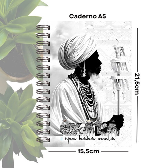 Caderno de Giras - Orixá Oxalá (tamanho A5)