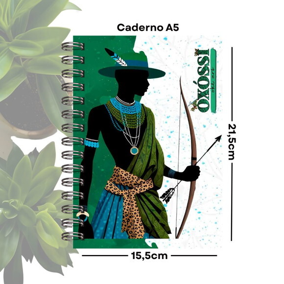 Caderno de Giras - Orixá Oxossi (tamanho A5)