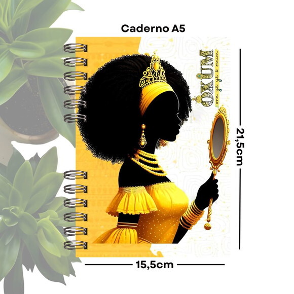 Caderno de Giras - Orixá Oxum (tamanho A5)