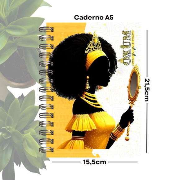Caderno de Giras - Orixá Oxum (tamanho A5)