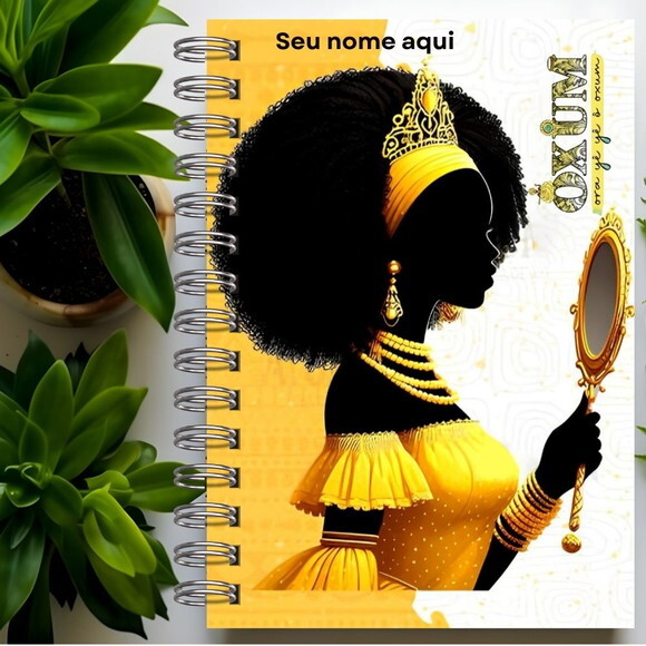 Caderno de Giras - Orixá Oxum (tamanho Universitário)