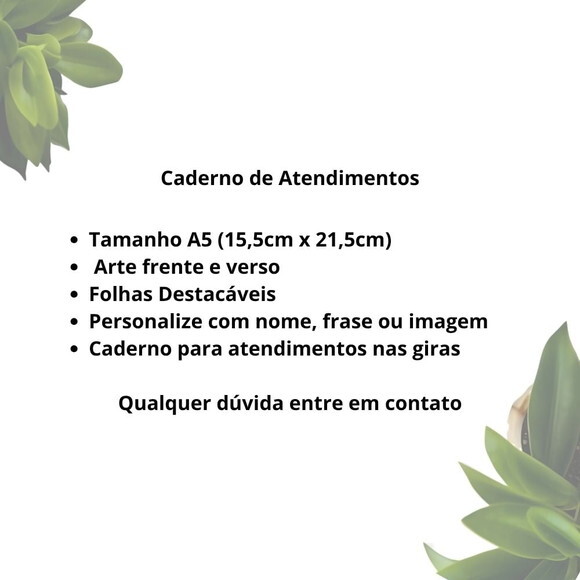 Caderno do Cambone - Ficha de Atendimentos