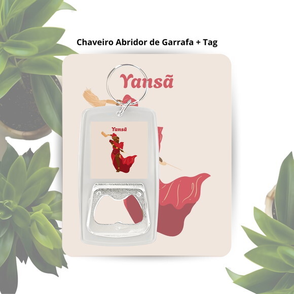 Chaveiro Abridor Orixá Iansã - Lembrancinha Personalizada
