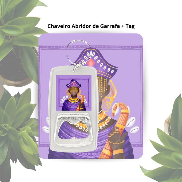 Chaveiro Abridor Orixá Nanã - Lembrancinha Personalizada