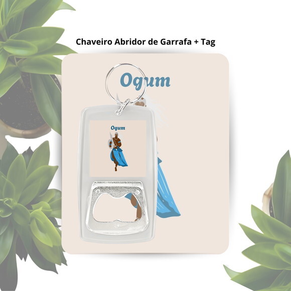 Chaveiro Abridor Orixá Ogum - Lembrancinha Personalizada