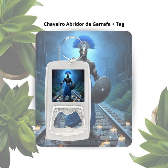 Chaveiro Abridor Orixá Ogum - Lembrancinha Personalizada