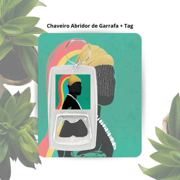 Chaveiro Abridor Orixá Oxumarê - Lembrancinha Personalizada