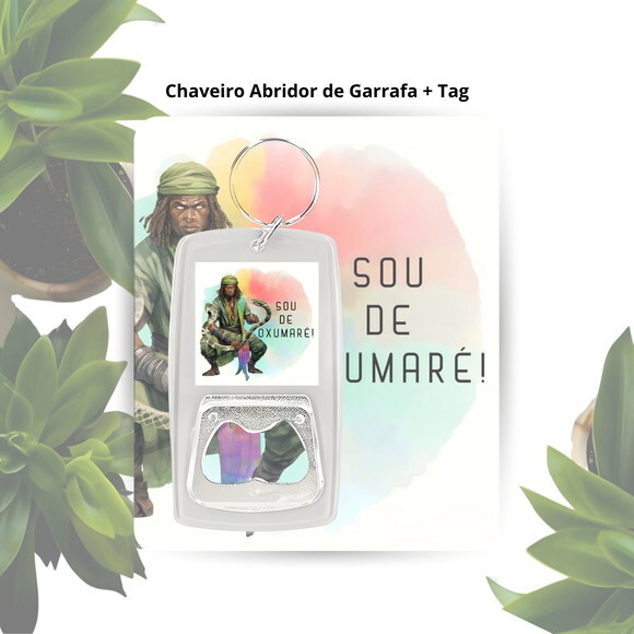 Chaveiro Abridor Orixá Oxumarê - Lembrancinha Personalizada