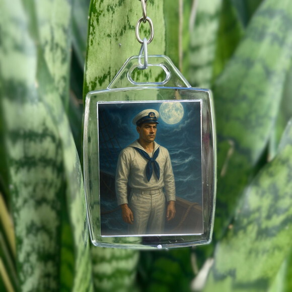 Chaveiro Acrílico Marinheiro - Lembrancinha Personalizada