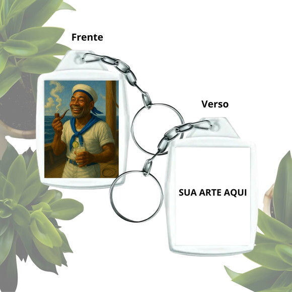 Chaveiro Acrílico Marinheiro - Lembrancinha Personalizada