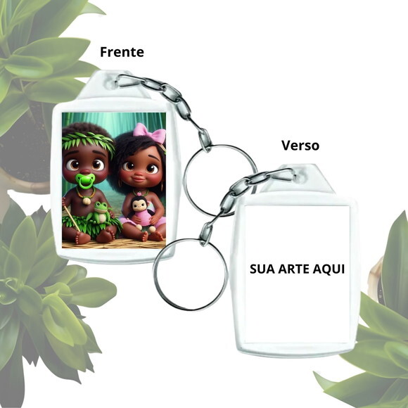 Chaveiro para Lembrancinha Personalizado - Casal de Erê