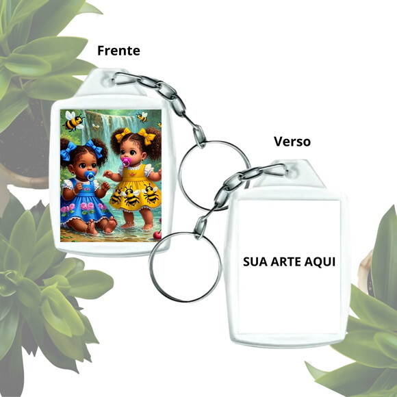 Chaveiro para Lembrancinha Personalizado - Erê Abelinha