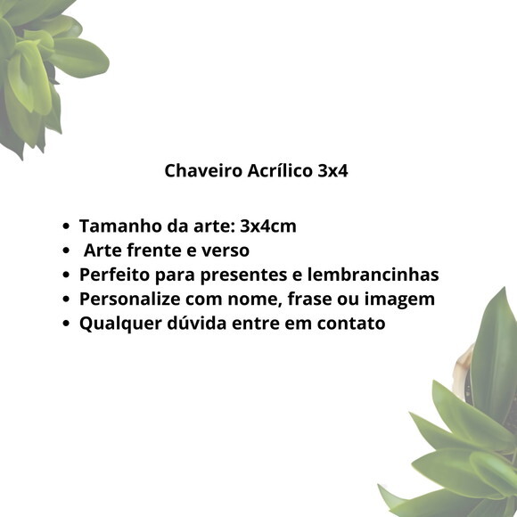 Chaveiro para Lembrancinha Personalizado - Erê de Ogum