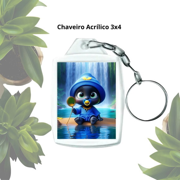 Chaveiro para Lembrancinha Personalizado - Erê Pedrinho