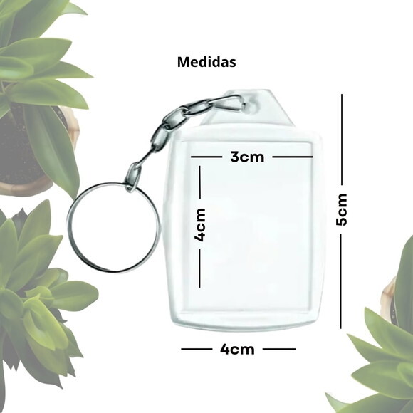 Chaveiro Personalizado 3x4 Acrílico - Orixá Iansã