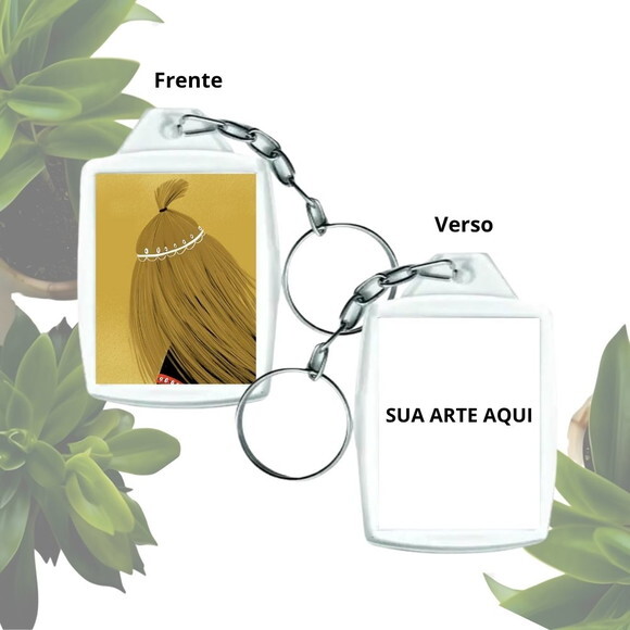 Chaveiro Personalizado 3x4 Acrílico - Orixá Obaluae | Omolu