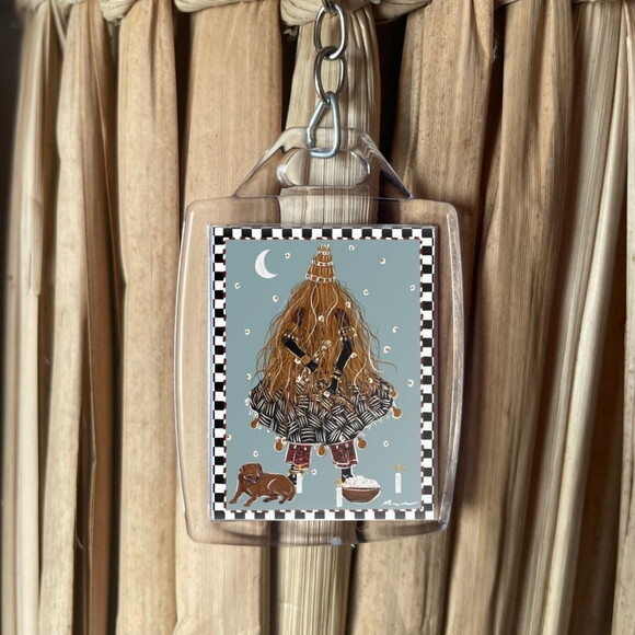 Chaveiro Personalizado 3x4 Acrílico - Orixá Obaluae | Omolu