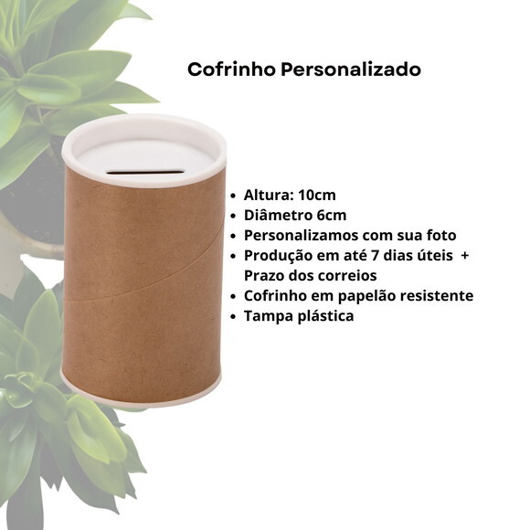 Cofrinho Personalizado para Lembrancinha - Orixá Xangô