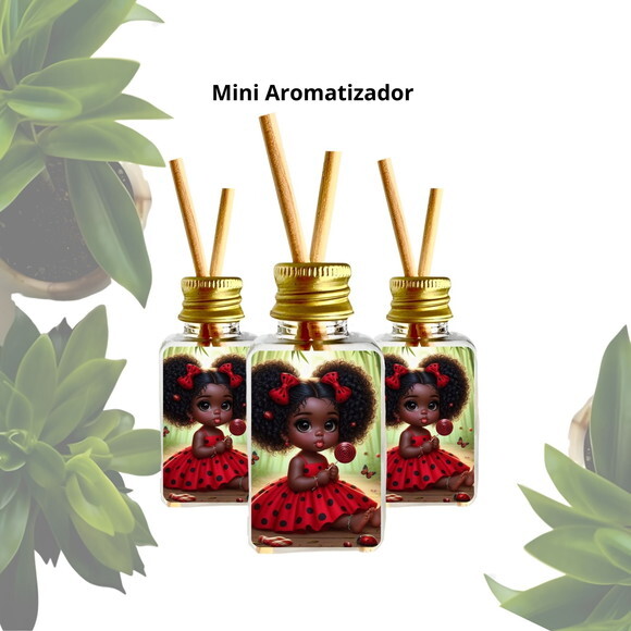 Lembrancinha Mini Aromatizador Personalizado - Erê de Iansã