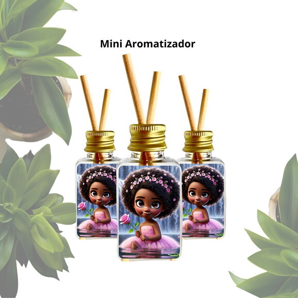 Lembrancinha Mini Aromatizador Personalizado - Erê Rosinha
