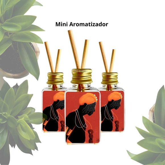 Lembrancinha Mini Aromatizador Personalizado - Orixá Exú