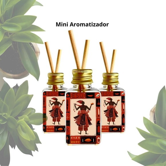 Lembrancinha Mini Aromatizador Personalizado - Orixá Exú