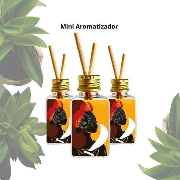 Lembrancinha Mini Aromatizador Personalizado - Orixá Iansã