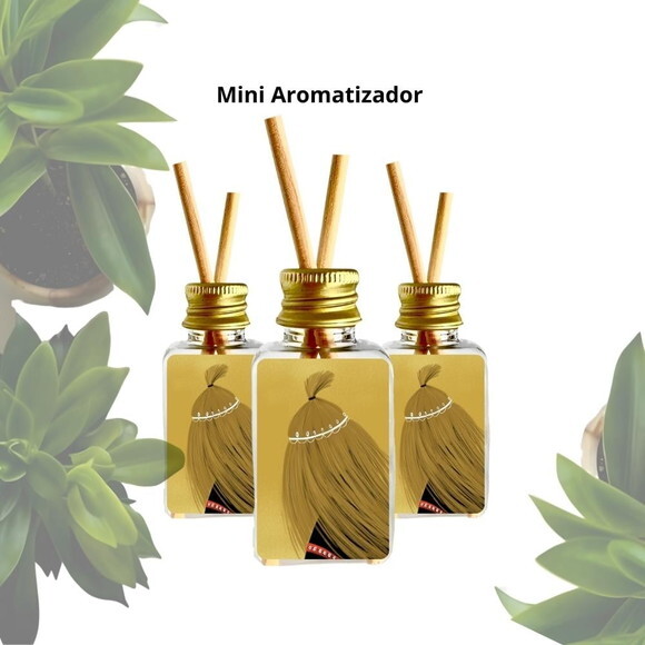 Lembrancinha Mini Aromatizador Personalizado - Orixá Obaluaê
