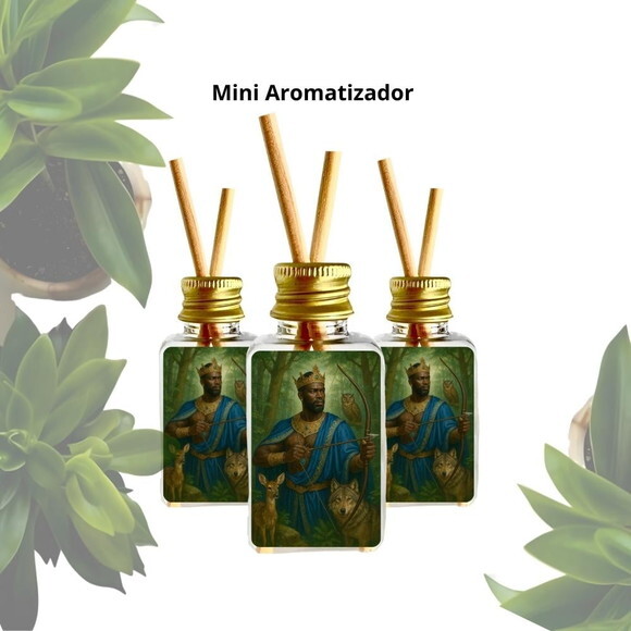Lembrancinha Mini Aromatizador Personalizado - Orixá Oxóssi