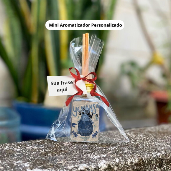 Lembrancinha Orixá Iemanjá - Mini Aromatizador Personalizado