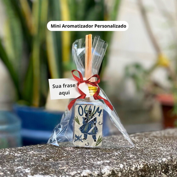 Lembrancinha Orixá Ogum - Mini Aromatizador Personalizado