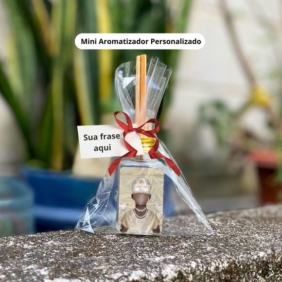 Lembrancinha Orixá Oxalá - Mini Aromatizador Personalizado