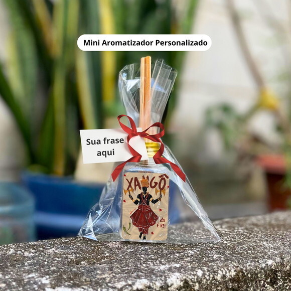 Lembrancinha Orixá Xangô - Mini Aromatizador Personalizado
