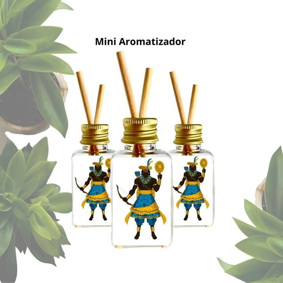 Mini Aromatizador Personalizado | Lembrancinha Logun Edé
